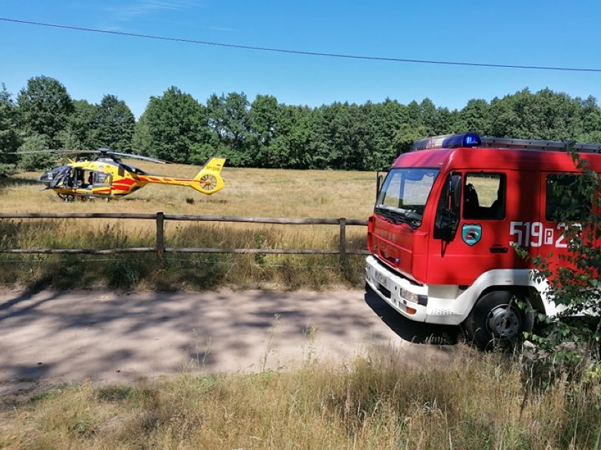 Powiat nowotomyski: Dwa wypadki w kilka minut. Trzy osoby ranne