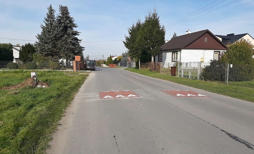 Na ul. Jagiellońskiej w Kraśniku pojawiły się progi zwalniające. Będzie ograniczenie prędkości do 30 km/h