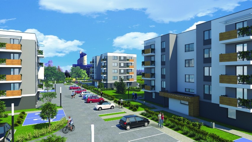  96 nowych mieszkań na wynajem w Sosnowcu. Tak będzie wyglądało zaplanowane przez miasto osiedle Traugutta w Sosnowcu