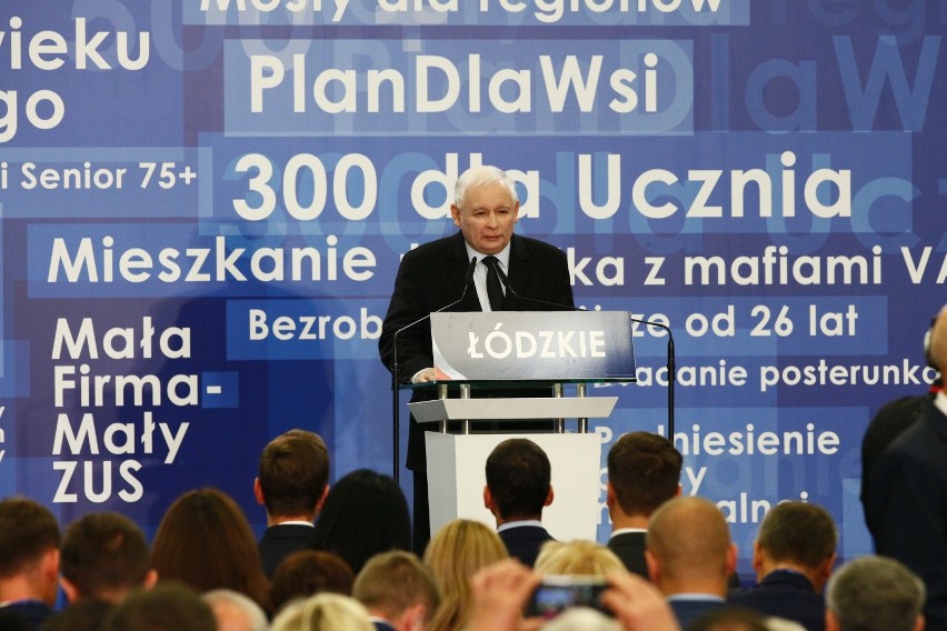 Konwencja samorządowa PIS. Był prezes Kaczyński i działacze...