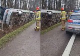 Fajsławice. Siedmiu poszkodowanych po wypadku ukraińskiego autobusu na DK17. Kierowca był trzeźwy