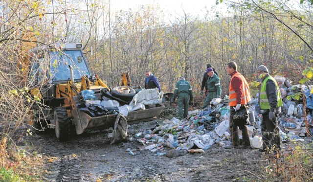 Podczas ostatniej akcji sprzątania brzegów Porębianki zebrano ponad osiem ton odpadów, w tym wiele puszek i plastikowych butelek