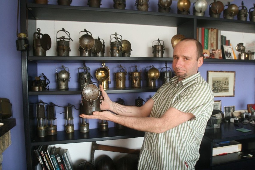 Robert Domański i jego kolekcja