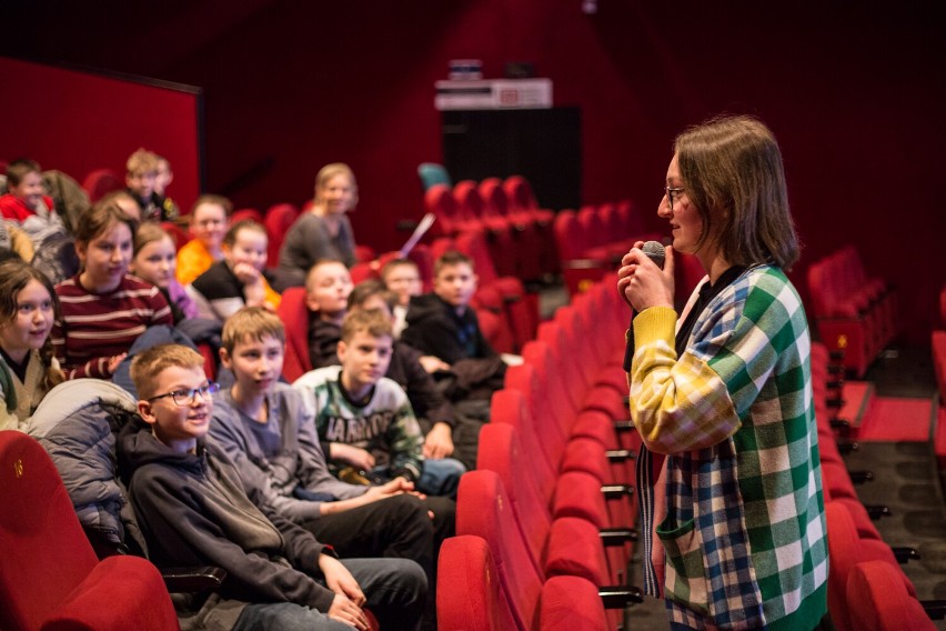 Młodzi widzowie spotkali się w Kinie Centrum z edukatorami programu ,,KinoSzkoła”