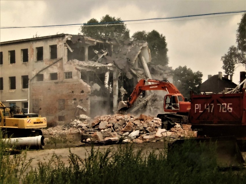 Blisko 15 lat temu wyburzono budynki po zakładzie Goplana...