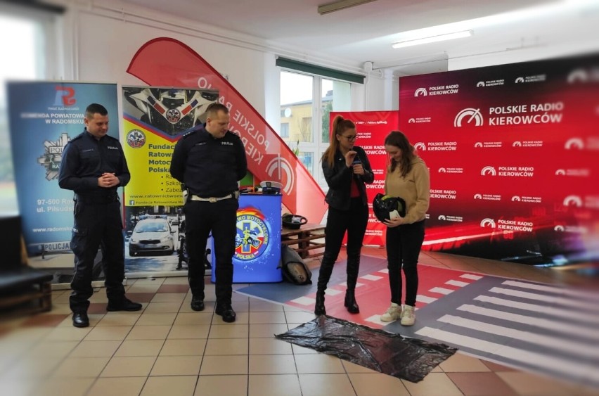 Akademia Bezpiecznej Jazdy z Polskim Radiem Kierowców w PSP 10 w Radomsku