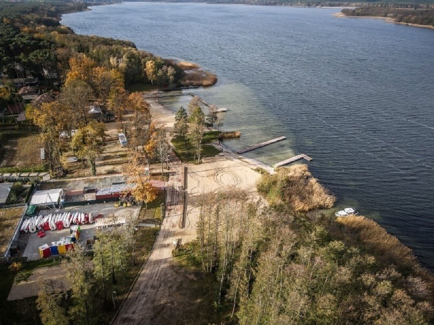 Boszkowo plaża przy Pudełkowie...