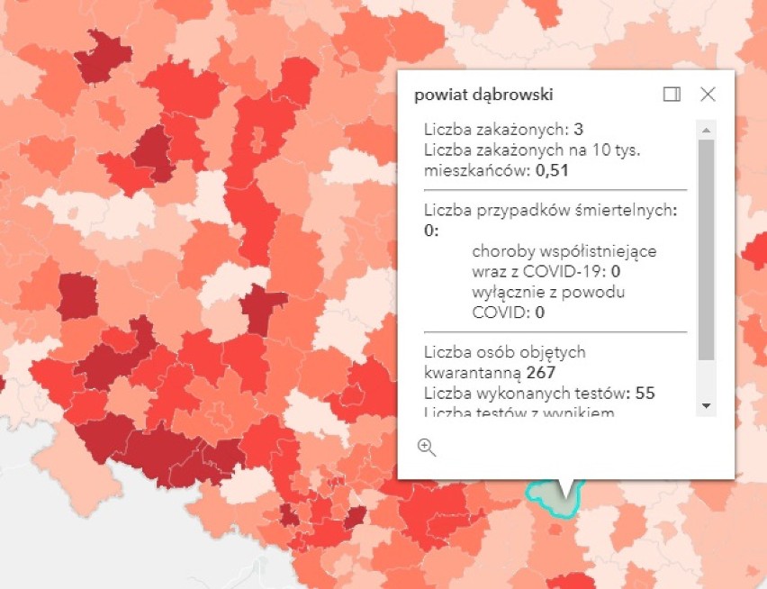 Tarnów. Mniej nowych przypadków COVID-19 w Tarnowie i powiatach: tarnowskim, brzeskim, bocheńskim i dąbrowskim [AKTUALIZACJA 02.05]