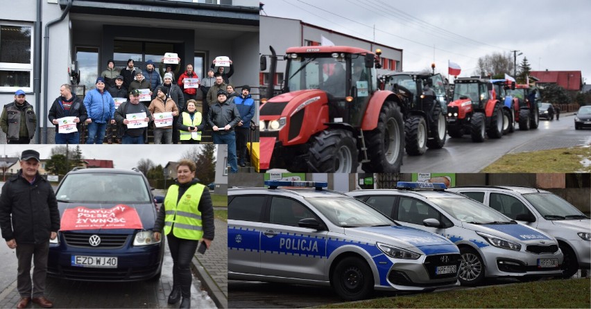 Protest rolników rozpoczął się dzisiaj w Konopnicy