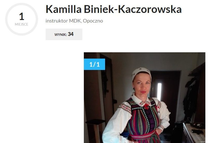 Poznajcie Osobowość Roku 2019 w kategorii kultura w powiecie opoczyńskim 