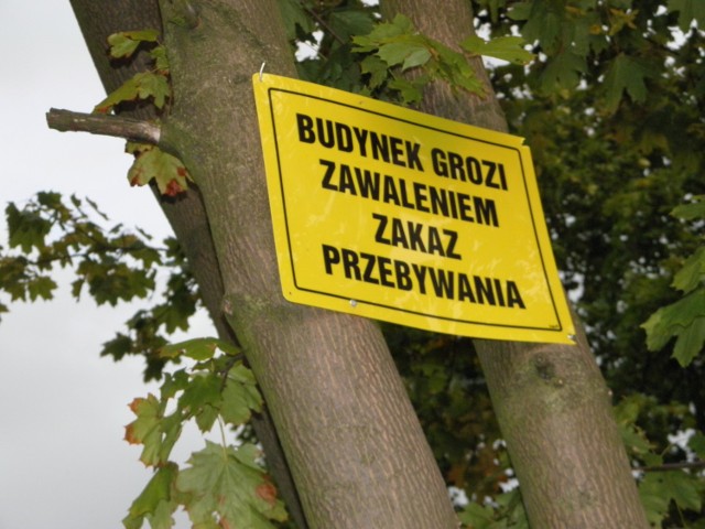 Pałac w Baranowicach: Dymiło z zabytku. To było podpalenie?