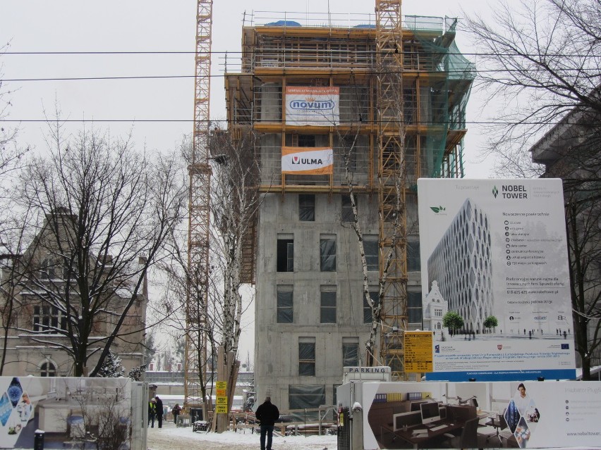 Poznań: Nobel Tower - Centrum Zaawansowanych Technologii rośnie w oczach [ZDJĘCIA]