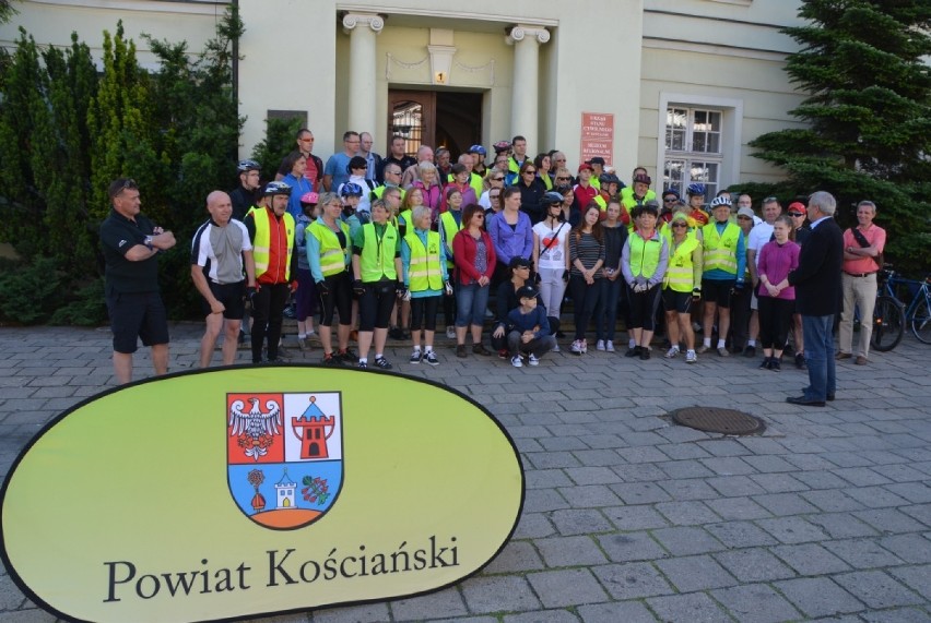 Powiatowy rajd rowerowy Kościan - Lubiń