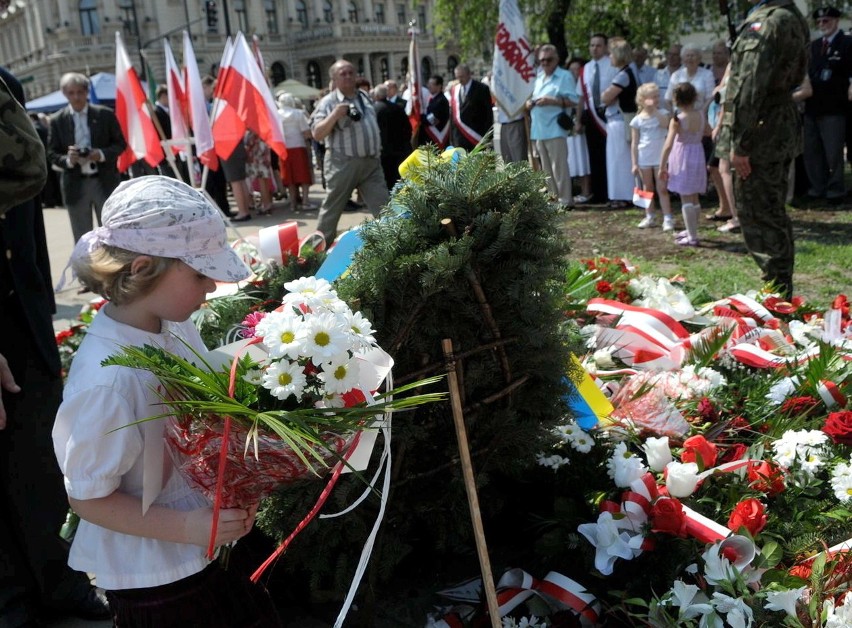 Od rana w Lublinie trwają obchody 221. rocznicy uchwalenia...