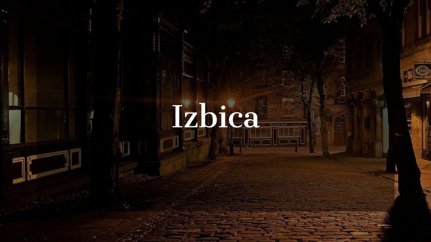IZBICA w gminie Izbica, w powiecie krasnostawskim, w...