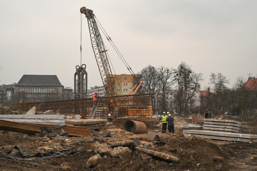 Budowa DTŚ w Gliwicach