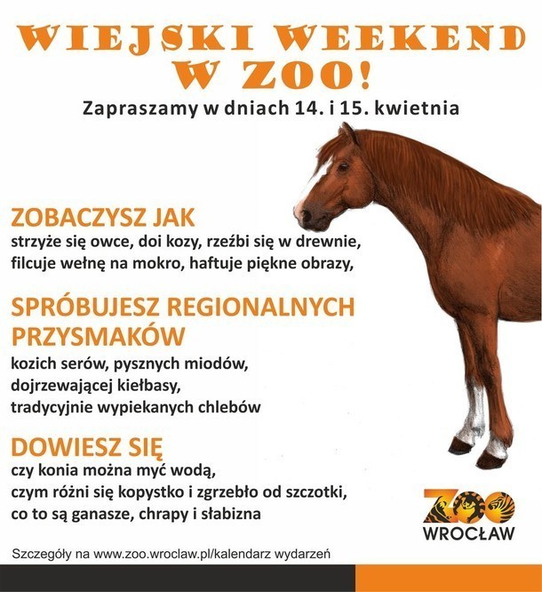 Wiejski weekend w zoo