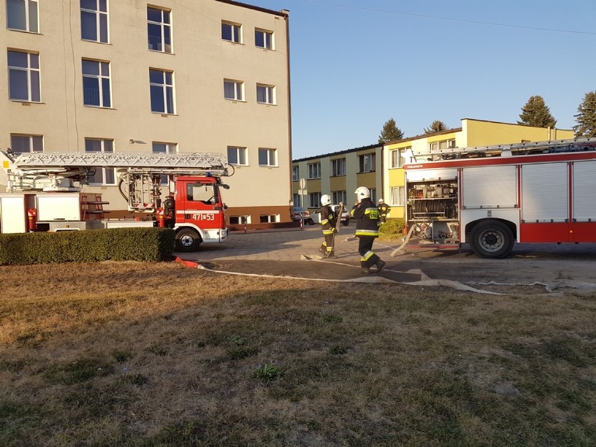 Ćwiczenia na terenie ZSRCKU Kościelec