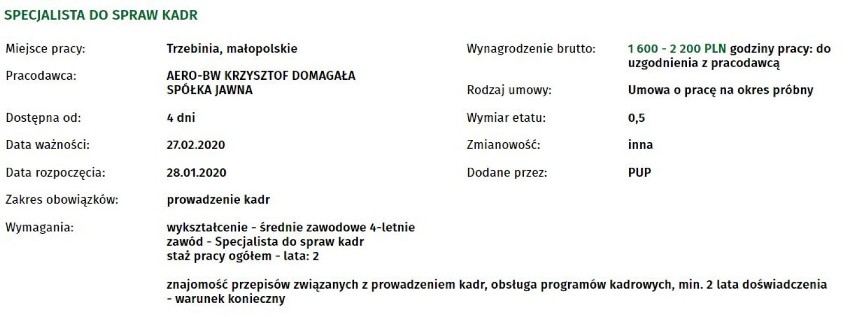 Czy warto pracować za takie pieniądze? TOP 5 najgorzej płatnych ofert pracy w powiecie chrzanowskim