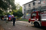 Zawiercie: Wybuch w bloku przy Szymańskiego. Prokuratura wszczęła śledztwo