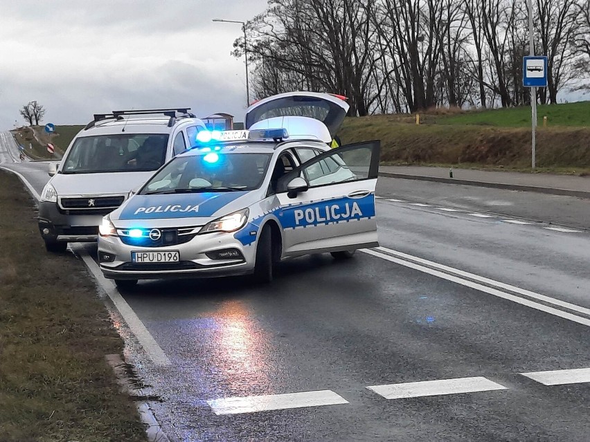 Niebezpieczne zdarzenie na DK 434! W okolicy Kotowa samochód potrącił nastolatka na przejściu dla pieszych