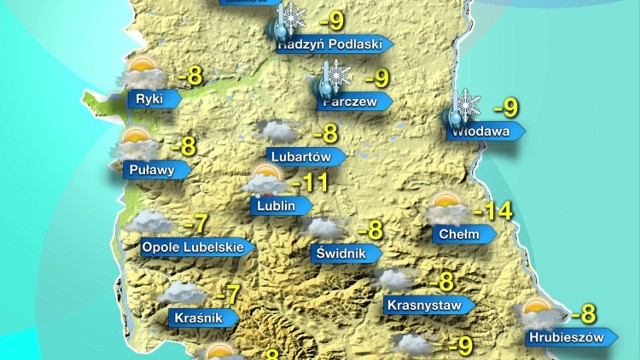 Pogoda na Lubelszczyźnie 24 stycznia (WIDEO)