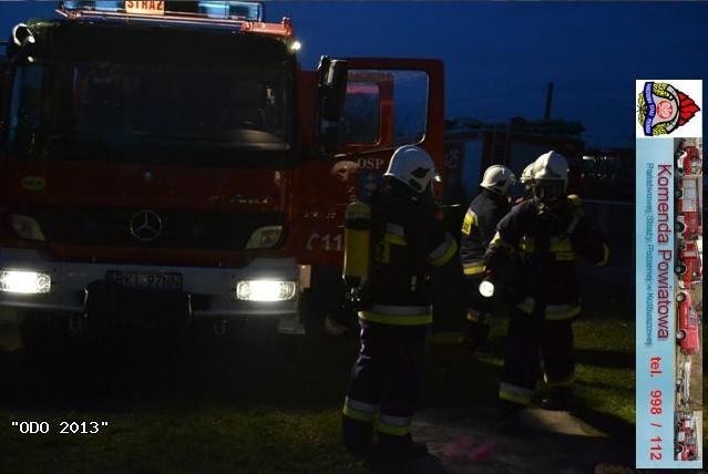 Ćwiczenia strażaków  "ODO 2013" w Kolbuszowej