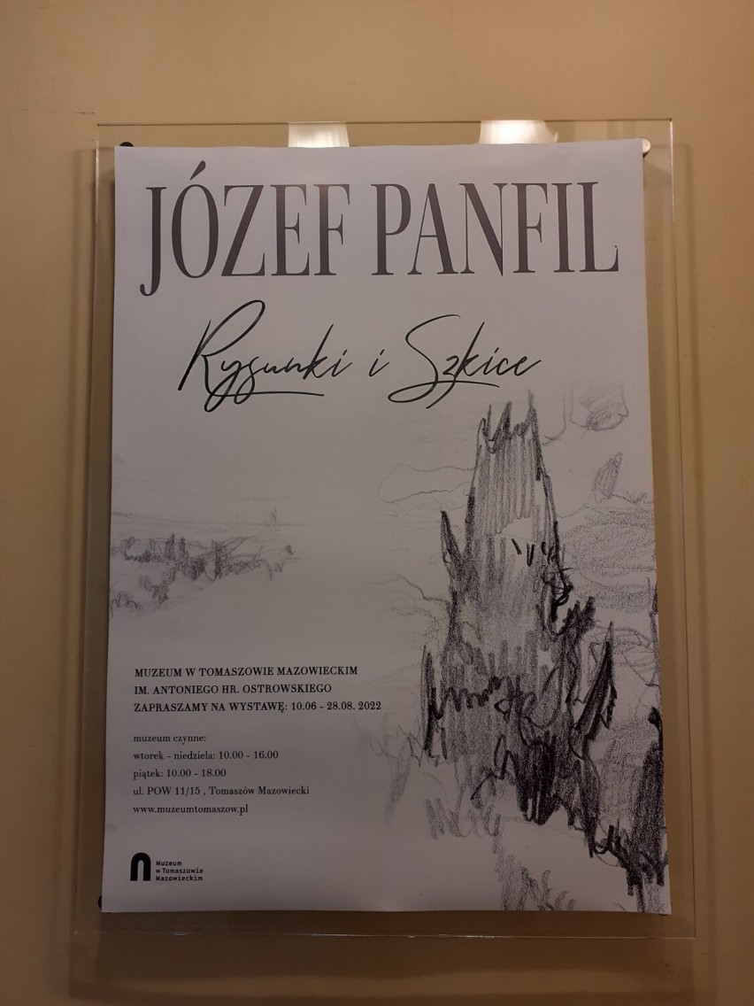 Wystawa Józefa Panfila w muzeum w Tomaszowie. W czwartek finisaż wystawy ZDJĘCIA
