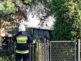 Pożar w Pszowie. Płonął garaż przy ul. Armii Krajowej