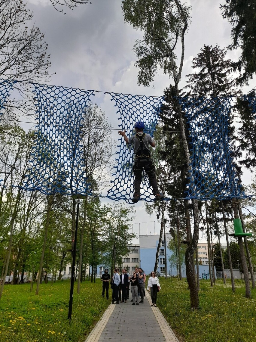 Otwarcie parku linowego w Busku-Zdroju w środę, 1 czerwca. Jak wygląda teraz?