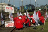 Górnicy: Blokada granicy w Braniewie FOTO