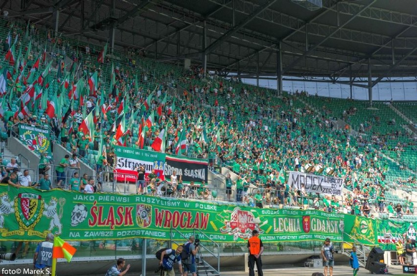 Mecz Śląsk - Lechia, 9 sierpnia 2015