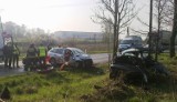 Wypadek w Grzywnie koło Chełmży [ZDJĘCIA]