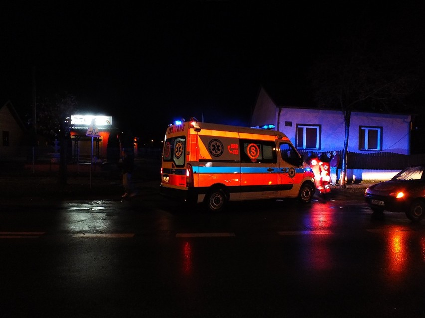 Potrącenie pieszej na Urzędowskiej w Kraśniku