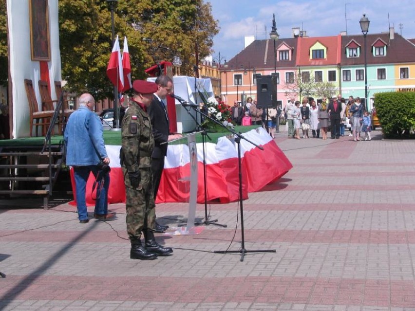 Uroczyste obchody Święta Konstytucji 3. Maja w Łęczycy [ZDJĘCIA]