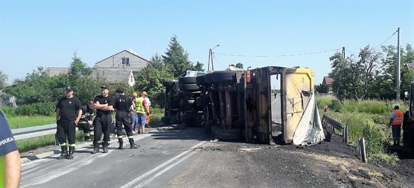 Wypadek w Stanisławowie pod Uniejowem