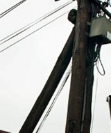 Dwaj młodzi grudziądzanie ukradli kabel ze słupa energetycznego