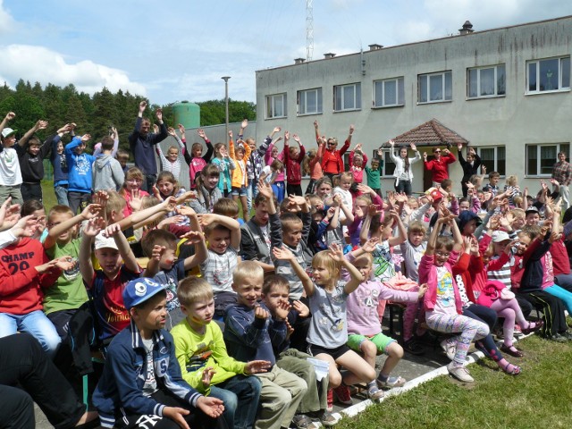 Dzień Dziecka w szkole w Maszewie.