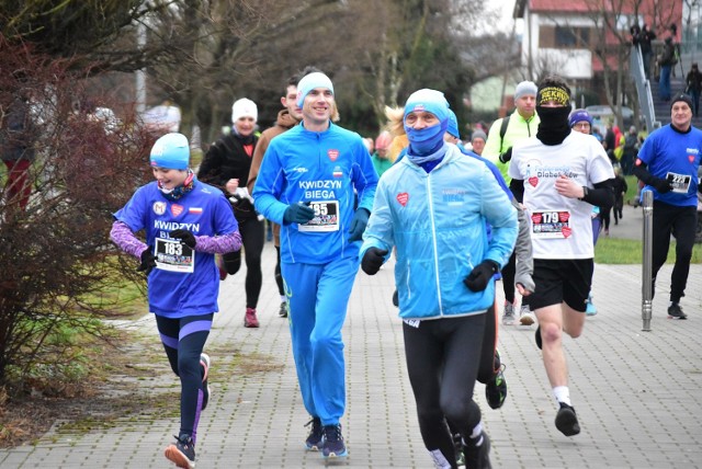 Rywalizacja "Dzików" w X Biegu "Policz się z cukrzycą" odbywała się na dystansie 2,1 km.