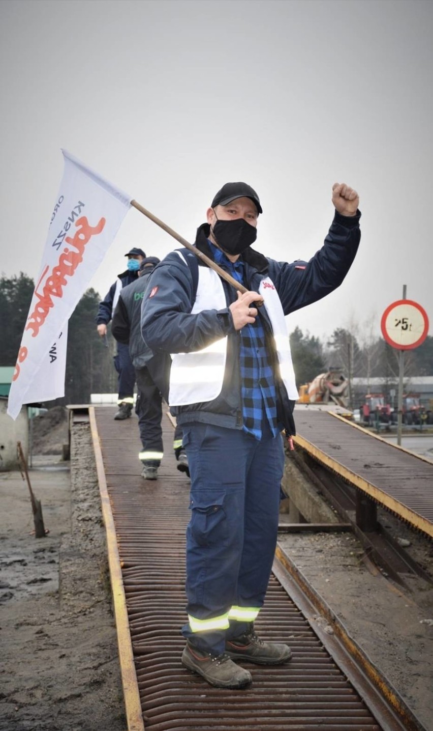 Trwa strajk w spółce Betrans Bełchatów