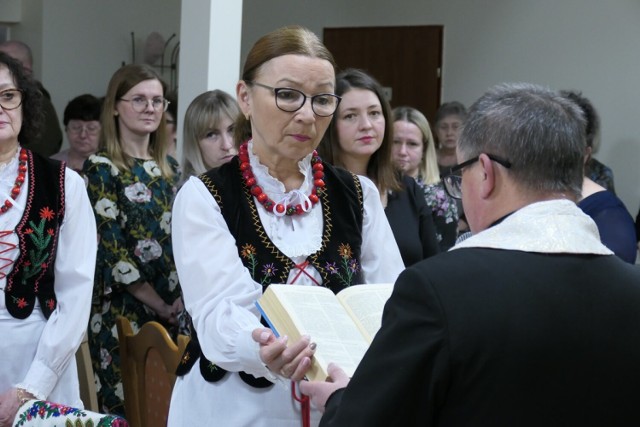 Opłatkowe spotkanie w Kurnosie Drugim (gmina Bełchatów)