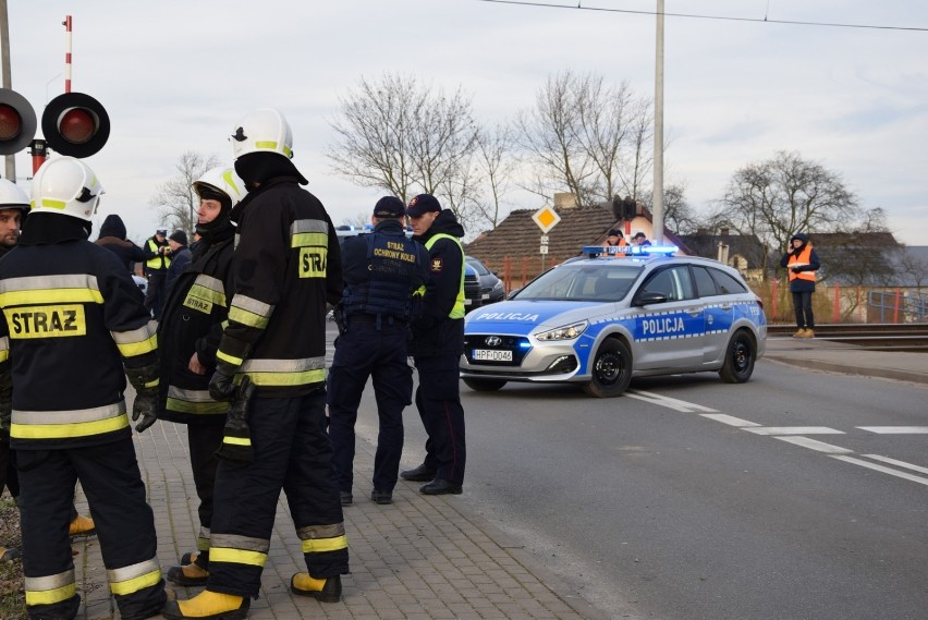 Tragiczny wypadek na przejeździe w Lipcach Reymontowskich