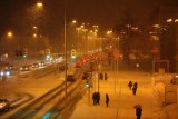 Orkan Fryderyka w Łodzi: korki, nie jeżdżą autobusy i tramwaje, kolizje [ZDJĘCIA, MAPA WIATRU]