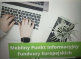 Skorzystaj z darmowego Mobilnego Punktu Konsultacyjnego Funduszy Europejskich w sprawie możliwości pozyskania dotacji z Unii Europejskiej.