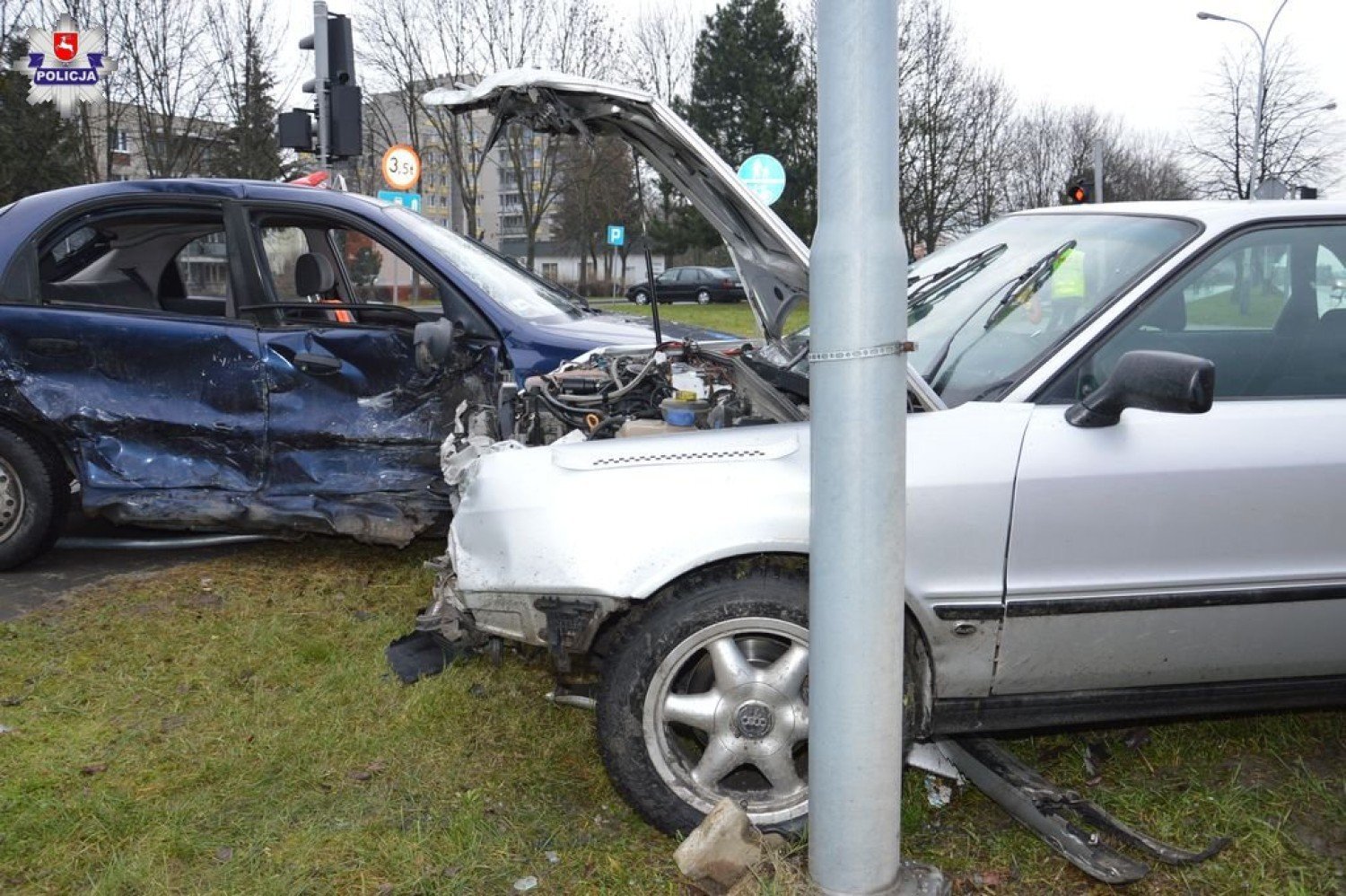 Zamość wypadek na ulicy Wyszyńskiego. Kobieta nie