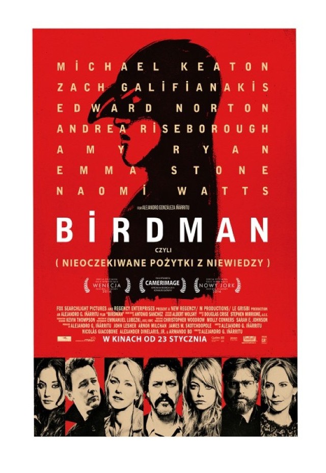 Oscary 2015. Gdzie obejrzeć transmisję z rozdania nagród? "Birdman" otrzymał aż dziewięć nominacji do Oscara.