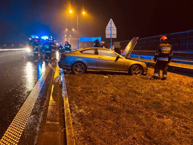 Wypadek na autostradzie A1 pod Włocławkiem