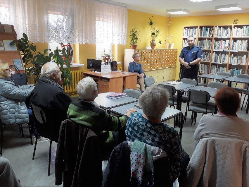 Akcja „Bezpieczny Senior” w Poddębicach