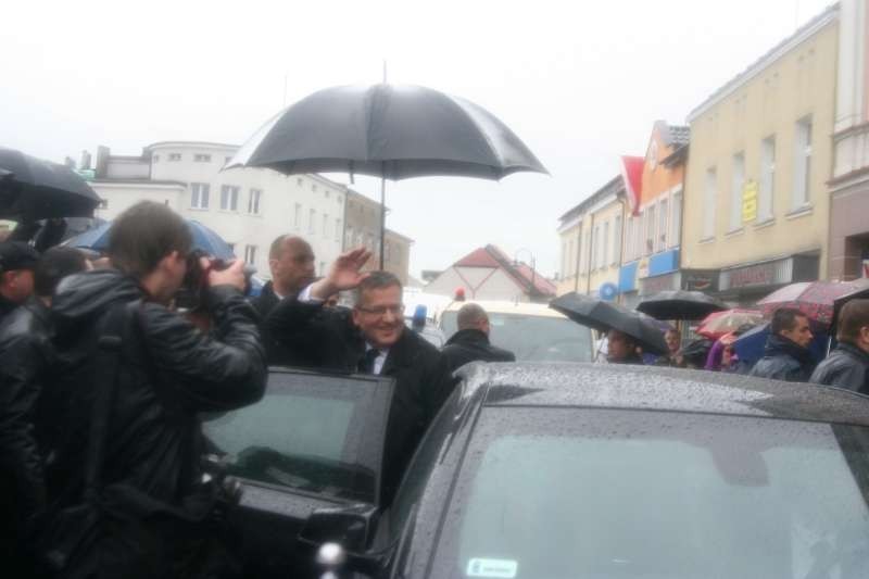 Wizyta prezydenta RP w Wągrowcu. Bronisław Komorowski spotkał się z mieszkańcami