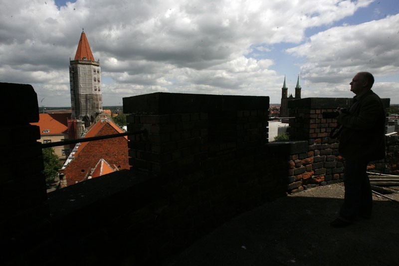 Legnica: Zamek w remoncie(ZDJĘCIA)